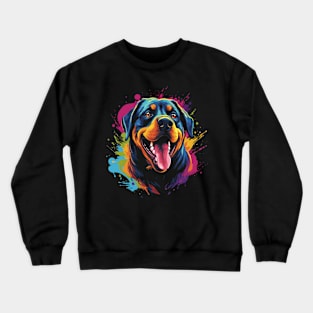 Rottweiler Happiness Crewneck Sweatshirt